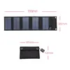 Accessories 15W Outdoor Foldable Solar Panels Cell 5V USB Portable Solar Smartphone Battery Charger for Tourism Camp Hiking Emergency Charge