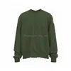 Men'S Plus Size Sweaters 2023Fw Loose Sweater Men Woman 1 High Quality Crewneck Vintage Green Sweatshirts Drop Delivery Apparel Mens Dhsdv