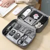 Cosmetic Bags Portable Cable Electronic Organizer Waterproof Data Line USB Charger Storage Bag Travel Makeup