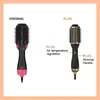 Lisapro One-Step Air Brush Volumizer Plus 2.0ヘアドライヤーとヘアスタイラーブラックゴールデンヘアカーラーブラシ240115