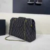 Denim chain bag Designer crossbody bag Retro Satchels Diamond Lattice shoulder bags Big shopper