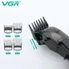 Máquina de cortar cabelo profissional VGR, aparador sem fio, barbeiro elétrico, corte de cabelo para homens V 653 240115
