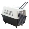 Dog Carrier Regulated Airline Approved Car Portable Plastic Pet Transport Box Air Travel Kennel Hpe Smart Crate Cage