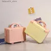 Suitcases 14-inch Carry-on Hand Suitcase Cosmetic Bag Small Cabin Travel Mini Carrier Suitcase Storage Box Makeup Cases Luggage for Women Q240115