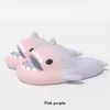 Gai Gai Gai New Summer Home Women Shark Slippers Anti-Skid Eva Solid Color زوجان آباء خارج الهواء الطلق بارد داخلي أسرة مضحكة أحذية 36-45