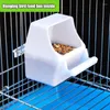 Other Bird Supplies Hanging Feeders Plastic Food Container For Budgerigar Box Can Cage Accessories Feeding Drinking Fountain