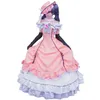 Anime noir majordome Ciel fantôme Cosplay femmes victorien médiéval robe de bal robe Costume228w