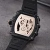 6-pin Automatic Men's Iv Full-featured Quartz Watch Silicone Strap Gift