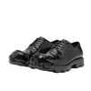 Metal Derby Leather Shoes Men Genuine Leather Women Designer Boots D Toe Dress Shoe