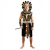 Ancient Egypt Egyptian Pharaoh Cleopatra Prince Princess Costume for women men Halloween Cosplay Costume Clothing egyptian adult210i