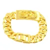 18 -karatowy złoto nie zniknie bransoletek dla mężczyzn kobiety pulseras de plATA DE Ley Mujer Bijoux femme szlachetna biżuteria ślubna 240115