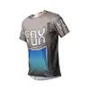 2024 T-shirts pour hommes Fox Xamo Speed Deceleration Summer Bicycle Cycling Suit et Top à manches courtes pour femmes VTT hors route moto