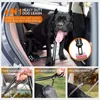 Laisse pour chien de compagnie Double poignée réfléchissante multifonction harnais pour chien laisse en cours d'exécution laisses pour chien confort liberté accessoires pour animaux de compagnie 240115