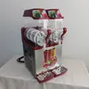 Sneeuwsmeltmachine dubbele cilinder slush machine 12L cilinder Smoothie pellet automatische geschoren ijsdrank koude drankmachine