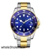 Submariner Роскошные ролевые часы Новые мужские часы Wist Fashion Черный циферблат с браслетом-календарем Складная застежка Master Quartz Men Relogio Masculino