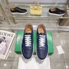 Chaussures décontractées pour hommes noir blanc vert plat en cuir augmentant les hommes pour femmes baskets sportives