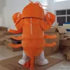 2019 Ny hummer Langouste Mascot Costume Räkor Kostym Crayfish Birthday Party Fancy Dress223f