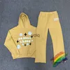 Sweats à capuche pour hommes Sweatshirts Puff Print BROKEN PLANET So Much Chaos Sweat à capuche Hommes Femmes 1 1 Meilleure qualité Jaune Pull à capucheyolq