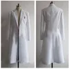 Steins Gate Okabe Rintarou Cosplay Costumes Long Coat White Jacket Costume229N