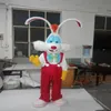 2018 Fabriek op maat gemaakt CosplayDiy Unisex mascottekostuum Roger Rabbit mascottekostuum247K