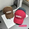 Designer Ball Caps Alta Qualidade Escovado Soft Top Chapéu de Beisebol Mulheres Curvo Brim Versátil Carta Simples Mostrar Rosto Pequeno Cap Masculino Moda TNEC