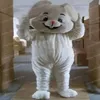 Costume de mascotte de lapin blanc d'Halloween, tenue de personnage de dessin animé de qualité supérieure, taille adulte, carnaval de Noël, fête d'anniversaire en plein air 259L