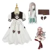 Anime Wc Bound Hanako Kun Yashiro Nene Costume Cosplay Parrucca Copricapo Prop Abiti Costume di Halloween Y0903207T