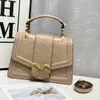 hoge kwaliteit lederen D-schoudertassen draagtas luxe designer lederen handtassen klassieke dame crossbody portemonnees damesmode bakken munt portemonnee