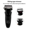 USB Rechargeable Electric Shaver Stainless Steel Shaving Machine For Men 3D Triple Floating Blade Razor Shaver Barber Electric 240115