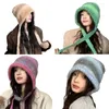 Berretti Berretto invernale Cappello da donna Caldo paraorecchie Copriore in maglia Cappellini con teschio da esterno