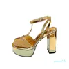 2024 Designer Shoe Genuine Leather Banquet Club Prom Womens 13CM Heels Party