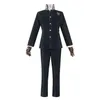 Shin Megami Tensei Persona 4 Yasogami Yu Narukami Costume Cosplay Uomini adulti Ragazzo Uniforme scolastica Costume311h