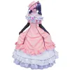 Anime Black Butler Ciel Phantomhive Cosplay Frauen Viktorianisches mittelalterliches Ballkleid-Kleid Kostüm312e