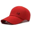 Hattfjäder och höst minimalistisk affärsbaseballhatt för män utomhus canvas solskade hatt sol hatt anpassad hatt