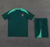 2024 2025 Portugal treino jerseys treino de futebol suit24 25 Portugal shorts mangas treino camisa kits survetement roupas esportivas