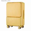 Koffers Rolling Bagage 20 22 24 Inch Koffer Multifunctioneel Opladen Reizen Trolley Koffer Wachtwoord Box handbagage met wielen Q240115