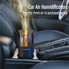 Luftfuktare Candlelight Arom Diffuser USB Electric Ultrasonic Mist Maker Air Firidifier för Home Car Mini -doft Essential Oil Diffuserl240115