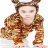 أسلوب جديد 2018 الأطفال Cosplay Gray Elephants Lion Brown Lion مناسبة للبنين والبنات مرحلة الأزياء الطويلة للرقص Count259t