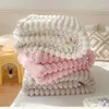 Cobertores imitação de veludo outono quente cama cobertor aconchegante calor coral velo sofá para jogar lençóis confortáveis inverno