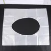 Toiletbrilhoezen 10 verpakkingen Transparante draagbare mat Waterdichte hoes Wegwerp antislip plastic kussen Sanitair