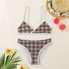 Girls Swimsuit Set Summer Kids Swimwear Casual Childrens Swimwears Two Piece Swimsuits Comfortable Breathable Bikini CSD2401153-6