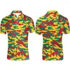 Polos pour hommes Cameroun Nom personnalisé gratuit Numéro Logo Pays Polo Chemise Nation Drapeau Cameroun Camerounais Cm Français Imprimer Po Vêtements Décontractés