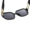 Mode lyxdesigner solglasögon för kvinnors män glas samma solglasögon som Lisa Triomphe Beach Street Photo Små sunnies metall full ram med presentförpackning