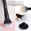 Jessup 10pcs Makeup Brushes Set Natural Synthetic Powder Foundation Eyeshadow Eyeliner Spoolie Brush Blush Eyebrow Broach T323 240115