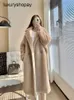 Maxmaras Coat Teddy Bear Womens Cashmere Coats Wool Winter Maxmar alpaca متوسط ​​الطول الصوف دافئ