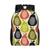 Mochila personalizada multi haste pássaro mulheres homens moda bookbag para faculdade escola orla kiely sacos escandinavos