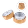 Storage Bottles Sealing Cosmetic Container DIY Waterproof Refillable Cream Bottle Portable Bamboo Empty Box Travel