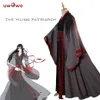 Uwowo wei wuxian o patriarca yiling cosplay grandmaster do cultivo demoníaco traje wei wuxian mo dao zu shi traje men281m