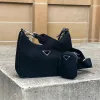 Trójkątna torba projektant męskie luksusowe torby sprzęgła torebka oryginalne skórzane torby na ramię
