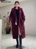 Maxmaras orsacchiotto crollo da donna in cashmere cappotto in lana inverno 2024 new m famil